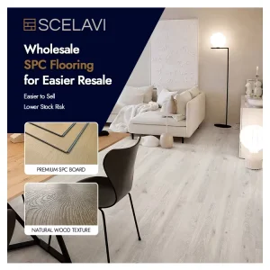 Luxury SPC Flooring Vinyl Flooring PVC LVT Waterproof Rigid Core Plastic Floor Factory Direct Supply for Global Importers