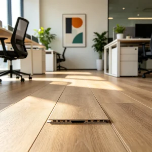 Luxury Stone Look SPC Vinyl Plank Flooring Click Lock Waterproof Rigid Core Tile for Commercial Project