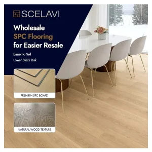 Luxury Vinyl Flooring LVT Rigid Core SPC Flooring Waterproof Click Lock PVC Floor Heavy Duty Commercial Project Solution