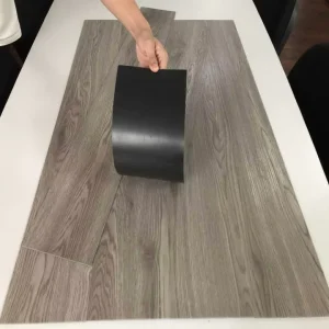 Luxury Vinyl Tile LVT Waterproof Self adhesive Flooring for Supermarket Exterior Gym Use Plastic