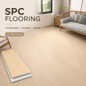 Lvp Flooring Vinyl Plank Factory Direct SPC Click Flooring 0.3mm 0.5mm Wear Layer Waterproof for Apartment Hotel School