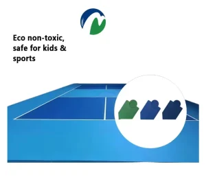 MCG Waterproof Wear Resistant PVC Sports Floor Mat Custom Thickness Color Indoor Sports Hall Kindergarten Playground Flooring