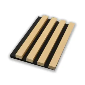 MDF 3D Waterproof Fireproof Sound Absorbing Fluorescent Acoustic Panels for Modern Commercial Spaces (Hotels Villas Gyms)
