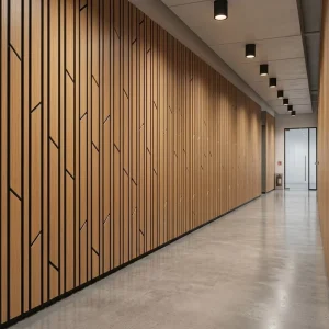 MDF Acoustic Wall Panel Polyester Fiber Sound Absorbing Panel Noise Reduction Decorative Panel for Office Studio Meeting Room