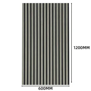 MDF Polyester Acoustic Panels Gridded Design Conference Rooms Soundproofing Sound Absorption Music Studios Home Theaters Panels