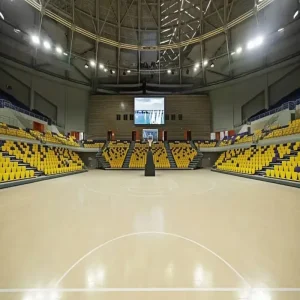 MERRY MERRY PRO Sports Flooring Indoor Outdoor Basketball Court Maple Wood 18mm Thick Eco Friendly FIBA Standard Shock