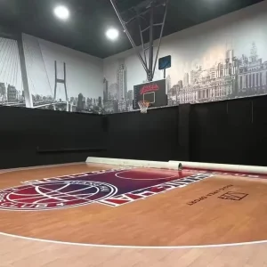 MERRY PRO Durable Portable Indoor Sports Wood Flooring Eco Friendly Engineered Maple Quick Install Badminton Court Multi Purpose