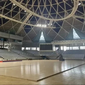 MERRY PRO Quick Setup Eco Friendly Engineered Maple Flooring for Indoor Basketball Badminton Courts FIBA BWF Certified Shock