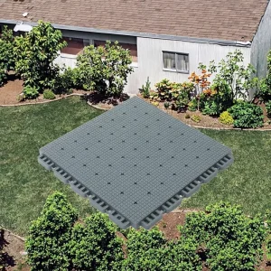 MFTD-S400 Portable Outdoor PP Modular Interlocking Panoramic 16MM Basketball Court Floor Tiles