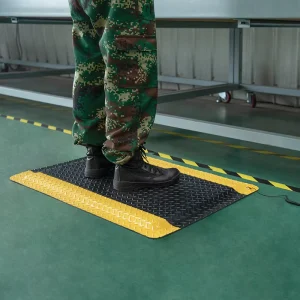 Machine-Made ESD Waterproof Rubber and Nitrile Ergonomic Industrial Anti-Fatigue Anti-Slip Custom-Size Standing Floor Mats