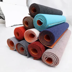 Machine-Made Polyester Striped Kilim Washable Floor Mat for Office Living Room Prayer and Car Use