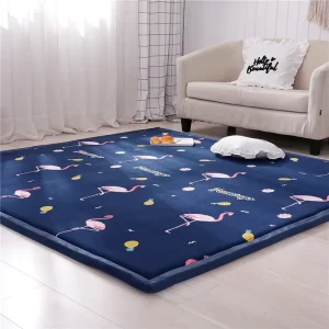 Machine Made Soft Polyester Memory Foam Baby Crawling Mat Thickened Play Mat Anti-Skid Living Room Floor