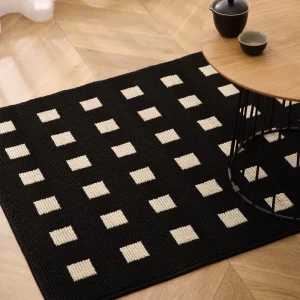 Machine Woven Tufted Entry Mat Durable PP Fiber Anti-fatigue Welcome Door Rug