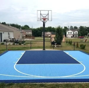 Manufacturer Eco Friendly Basketball Paddel Volleyball Tennis Court 12m X 24m Interlocking Floor Garden Sports Field