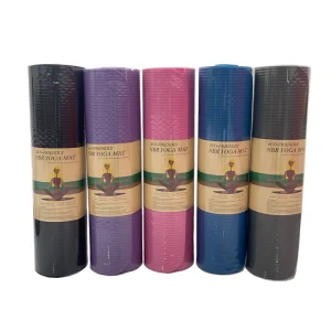 Manufacturer High Quality Eco friendly Extra Thick Non slip High Density Tear proof Pilates NBR Yoga Mat Custom Logo