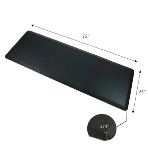 Manufacturer OEM Modern Ergonomic Comfortable Kitchen Floor PU Anti Fatigue Puzzle Mat Washable Cushioned