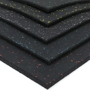 Manufacturer Supply Waterproof Eco-Friendly Shock-Absorbing Rubber Tiles for Gym and Garden Floors