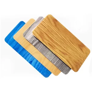 Maple Grain PVC Vinyl Flooring Mats 6mm Thick 10000N Firmness for Indoor Multi sport Courts