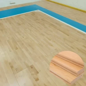 Maple Hardwood Basketball Flooring Indoor Gymnasium Court Solid Wood Floor