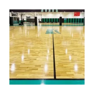 Maple Sports Wooden Flooring Pickle Ball Court Portable Gym Floor With Customized Logo Hardwood Flooring Systems