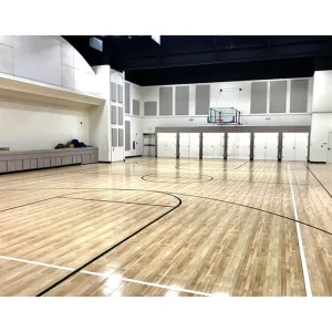 Maple Sprung Hall Epdm Fiba Portable Interlocking Wooden Sports Elastic Flooring Sports Interlocking Wood Floor