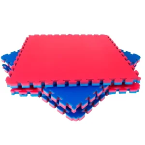 Martial Arts Interlocking EVA Foam Jigsaw Floor Mats for Gym, Tatami, Judo, and Karate, 38-45 Degree