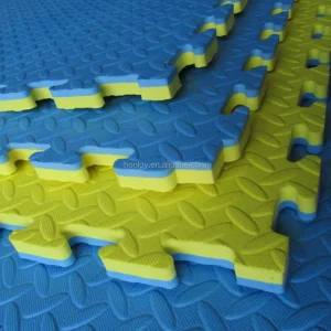 Martial Arts Puzzle Mats for MMA, Judo, Taekwondo, Karate, and Jiu-Jitsu, EVA Foam Anti-Slip Training Mats