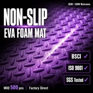 Medical-Grade EVA Interlocking Floor Mats Anti-Bacterial Foam Tiles Anti-Slip Waterproof Clinic Hospital Waiting Room
