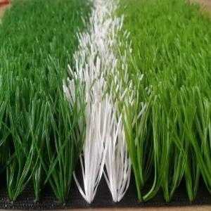 Meisen Bicolor Green Artificial Grass for Gym Playground Padel Tennis Court Sand Free Non Infill 30mm Soccer Football Sport Turf