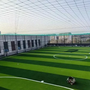 Meisen Durable Artificial Grass for School Football Soccer Playground Futsal Pitch Runway Track Flooring Padel Tennis Sport Turf