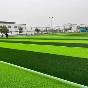 Meisen Low Price Durable PE Artificial Grass 40mm 50mm for Outdoor School Park Garden Soccer Football Playground Kids Sport Turf