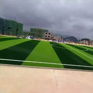 Meisen Low Price Synthetic Grass Carpets for Garden Landscapes Outdoor Park Playground Deck Floor Green Waterfree Colorful Turf