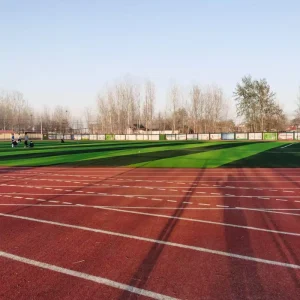 Meisen Non Infilled Artificial Grass 30mm for Outdoor Indoor Football Soccer Playground Padel Tennis Basketball Multisport Turf
