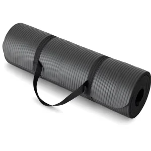 Men Women Non Slip Exercise Mat Home Yoga Pilates Stretching Floor Fitness Workouts