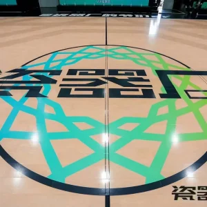 Merry Flame Super Multi Sport Engineered Wooden Surface High Performance Indoor Arena Flooring for Badminton Court and Gyms