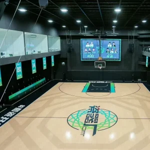 Merry Rekindle Time Maple Sports Flooring Basketball Volleyball Courts Fire Resistant Eco Friendly Durable Shock Absorption High