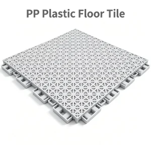 Mini Grid PP Suspended Interlocking Floor Tiles Wear Resistant for Gym Kindergarten & Elderly Parks