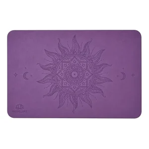Mini Natural Rubber Portable Yoga Mat Anti-Slip Elbow and Knee Protection Fitness Pad
