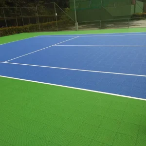 Mini Tennis Court Rubber Flooring