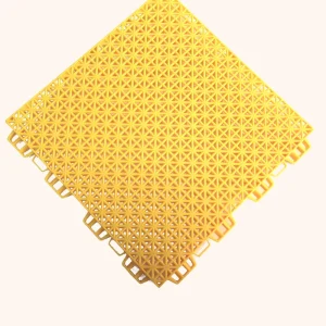 Mobile DIY Logo Eco-Friendly Interlocking Sports Flooring for Outdoor Basketball and Tennis Court
