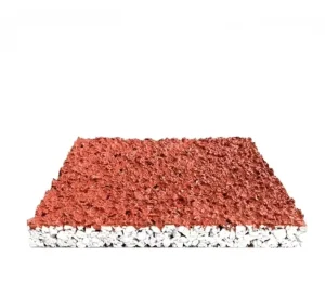 Model 01 EPDM Rubber Granules Multi-sport Sports Runway Plastic Running Track Basketball Court Playground Floor