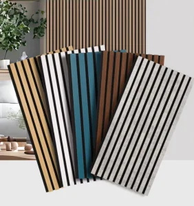 Modern 3D Soundproof Acoustic Panels Polyester Fiber for Bedroom Gym Living Room Hotel Waterproof Fireproof Smoke-Proof