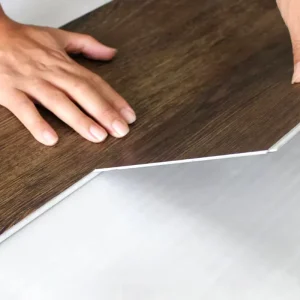 Modern 6mm SPC LVT Vinyl Flooring High Anti Slip Wear Resistant Waterproof Eco Friendly Easy Click Office School Bedroom