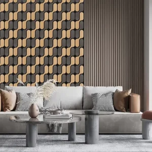 Modern Acoustic Panels High Density Soundproof Wall Panels with 3D Model Design for Hotel & Apartment Use