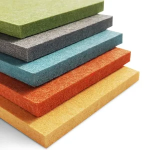 Modern Acoustic Panels Polyester Fiber Noise Reduction for Commercial Outdoor & Warehouse Spaces