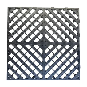 Modern Anti-Slip Interlocking Plastic Garage Floor Tiles Easy Installation Indoor Water-Resistant Durable
