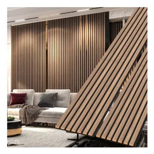 Modern Anti static Acoustic Wall Panels (MDF Material) for Home & Commercial Use Soundproof Moisture Proof 5+ Year Warranty