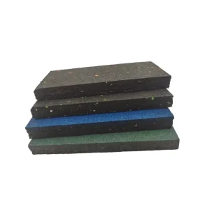 Modern Design 15mm Thick Anti Slip Rubber Flooring Gym Tiles and Mats for Gym Use