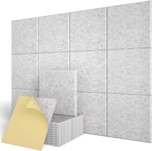 Modern Design Customized Acoustic Wall Panels Eco-Friendly Soundproof Tiles for Hotel Bedroom Apartment School Veneer Finish
