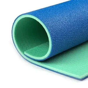 Modern Design Indoor Gym PVC Sports Flooring Mat Rectangle Shape for Personal Fitness Training Vinyl Flooring